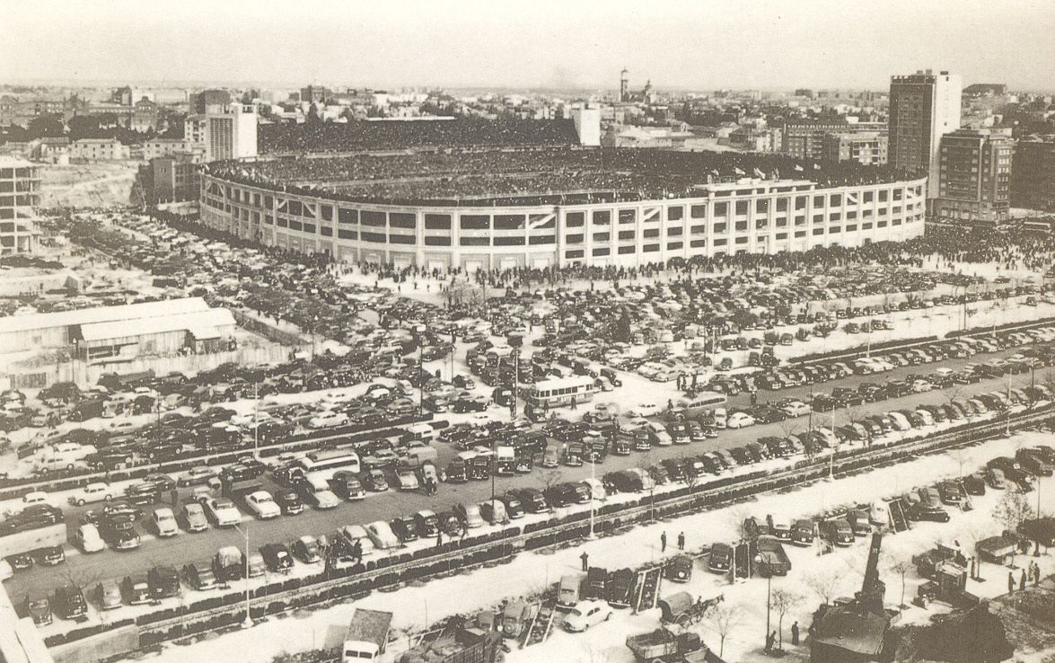 Estadio Santiago Bernabéu.1960