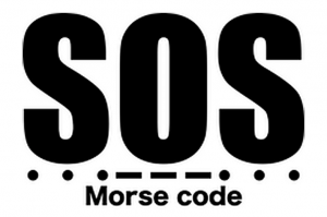SOS Morse code