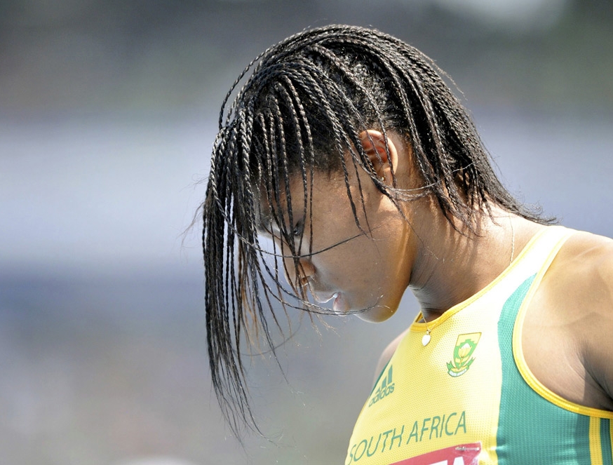 Caster Semenya - trenzas