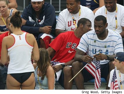 lebron - melo -ass swimmer