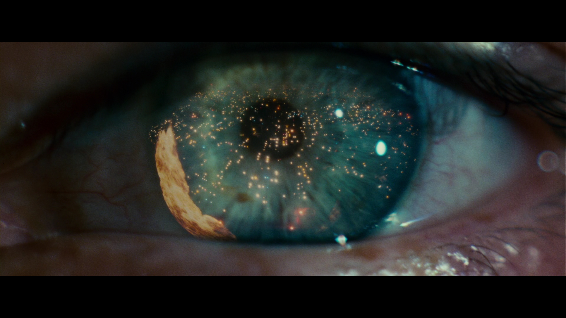 Ojo de la escena inicial de Blade Runner
