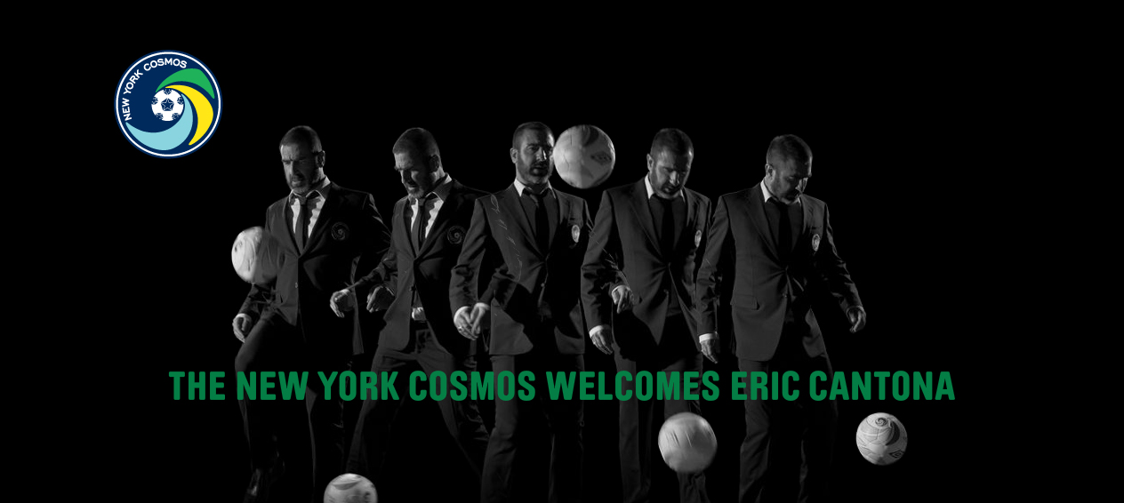 NY COSMOS - ERIC CANTONA