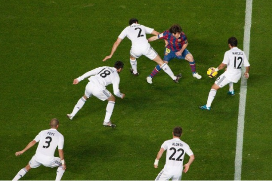 messi vs madrid