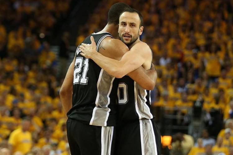 Duncan y Ginobili Playoffs 2013
