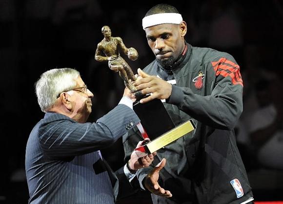 Lebron James MVP NBA Regular Season 2012-2013