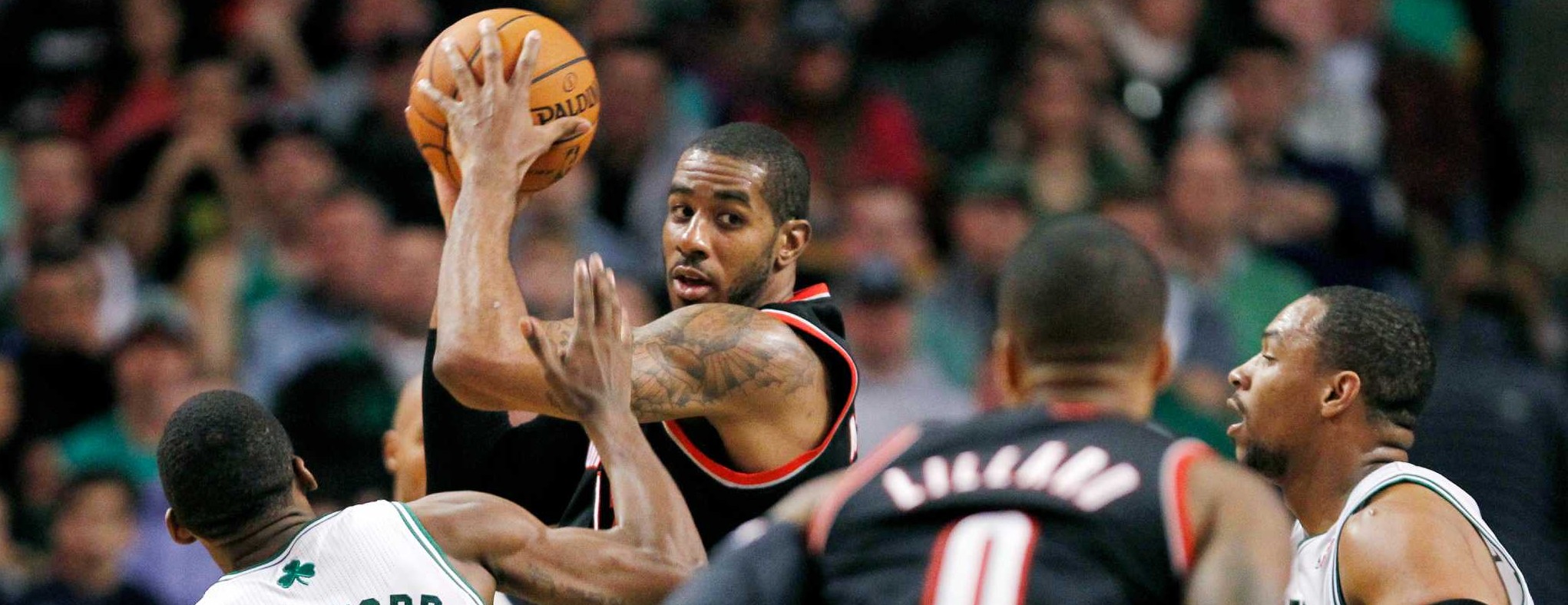 Blazers beat Celtics 109-96 (16-11-2013)