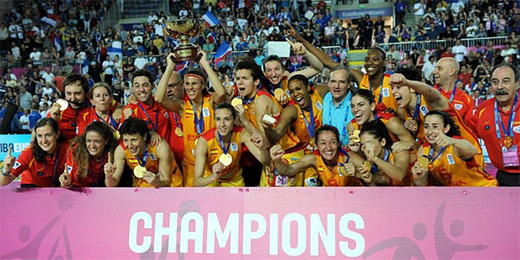 España femenina campeona Europa 2013
