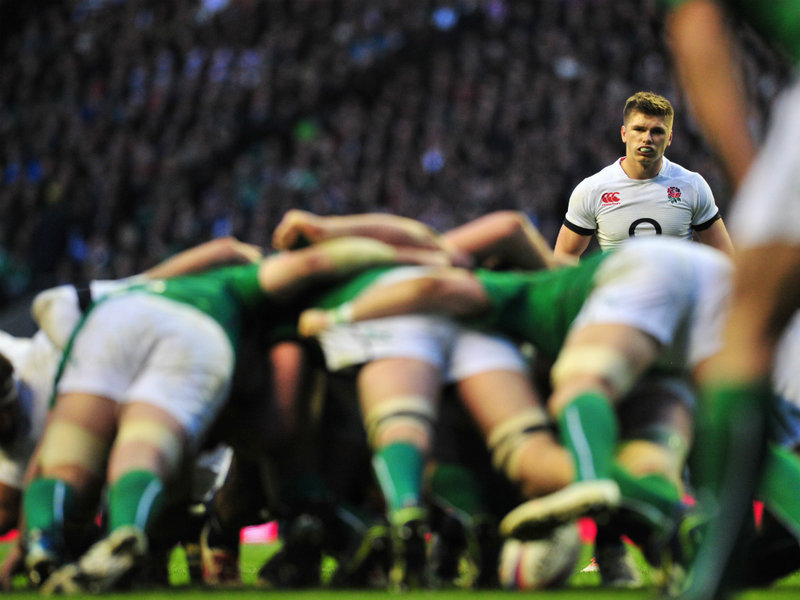 Owen Farrell - England-Ireland VI Naciones 2014