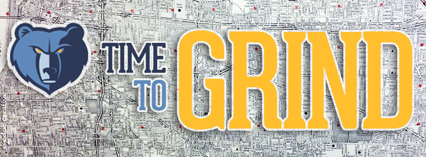 Logo Grizzlies - Time to grind