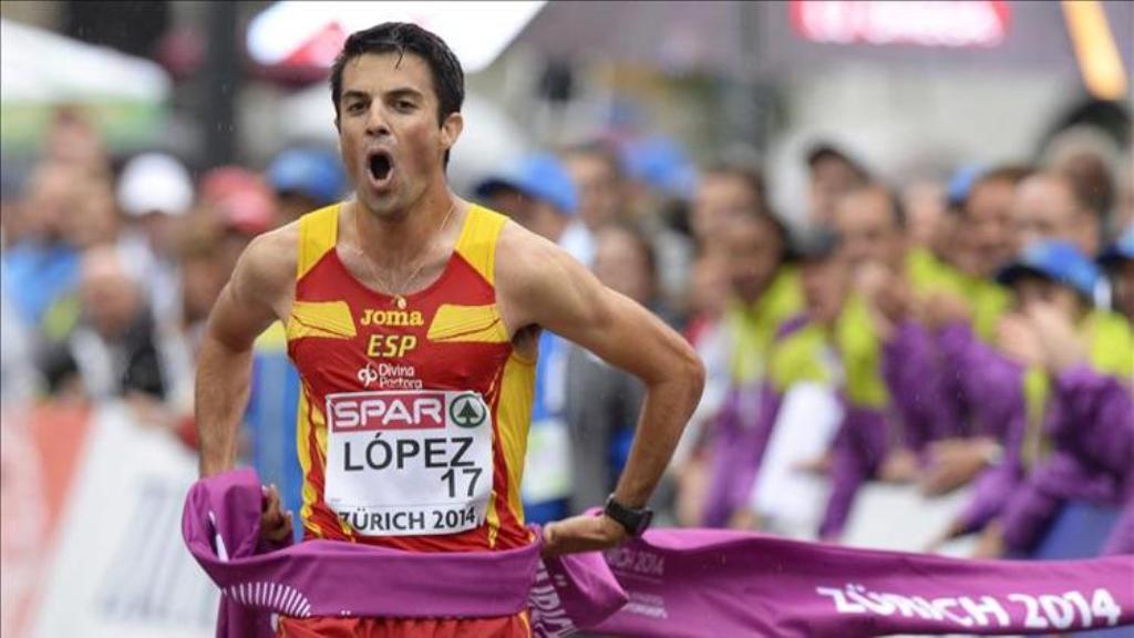 Miguel Angel Lopez oro en Zurich 2014