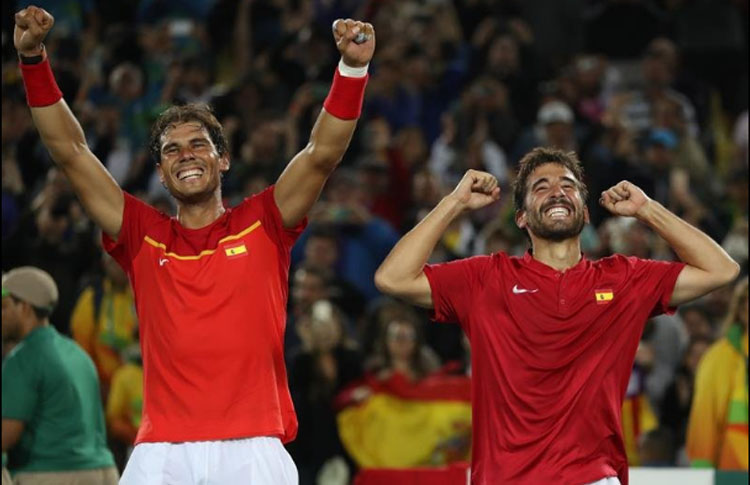 nadal y marc lopez