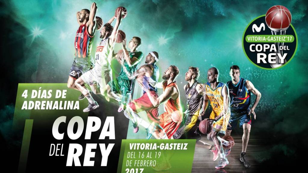 Cartel Copa del Rey baloncesto 2017