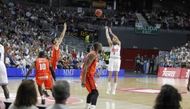 Triple de Rudy contra Valencia Basket