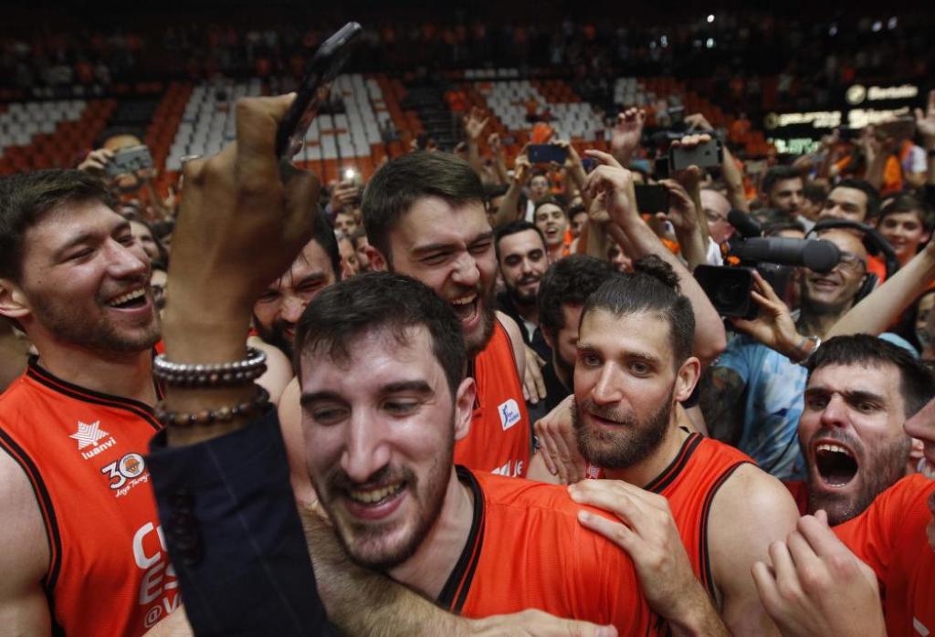 Valencia Basket festeja pase a la final