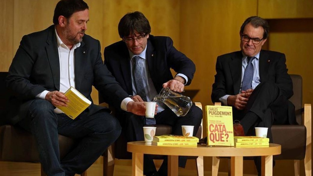 Junqueras Puigdemont Mas