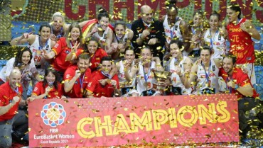 España campeona de Europa baloncesto femenino 2017