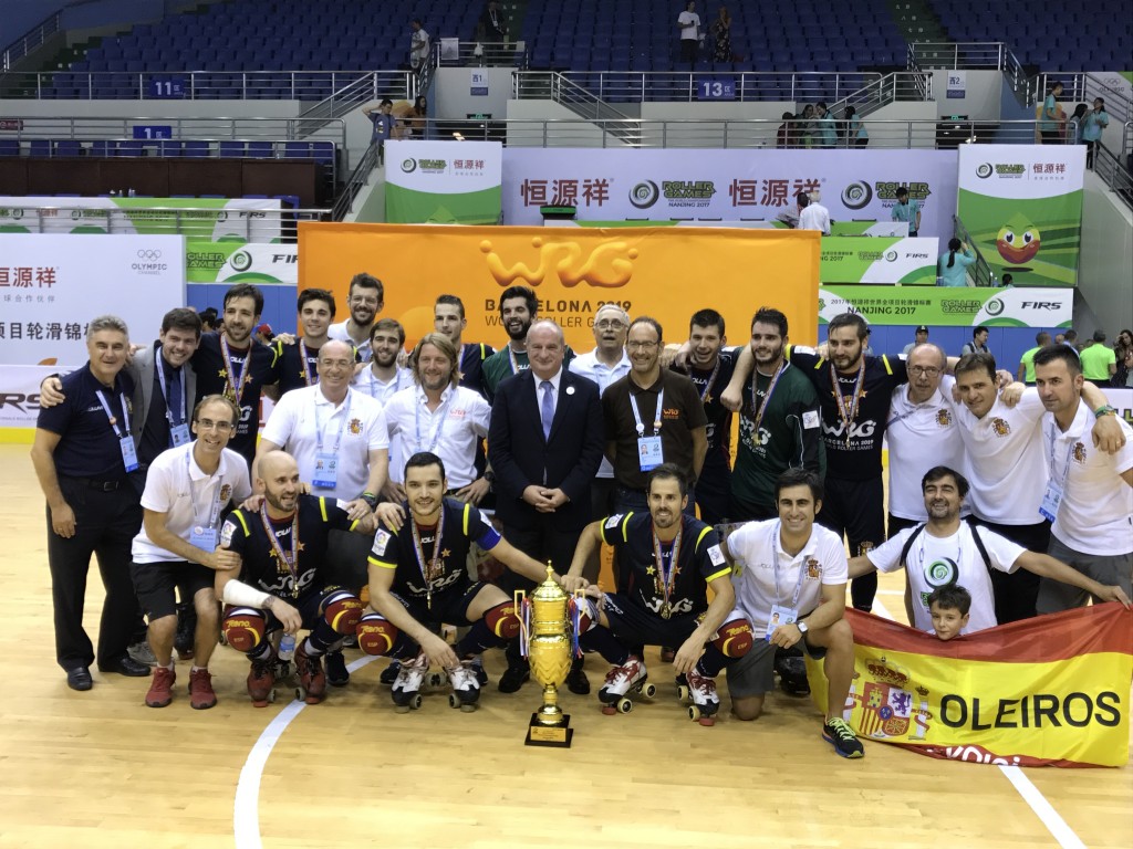 España campeona del mundo Hockey patines