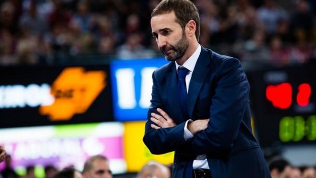 Sito alonso durante partido Baskonia