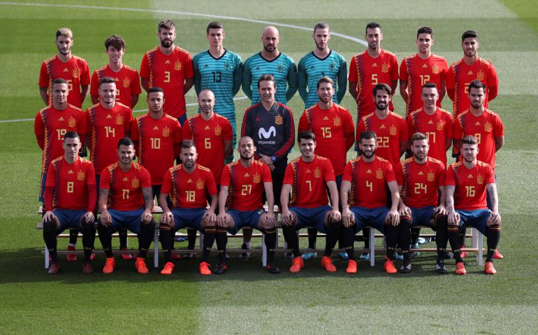 España Plantilla Mundial Fútbol 2018