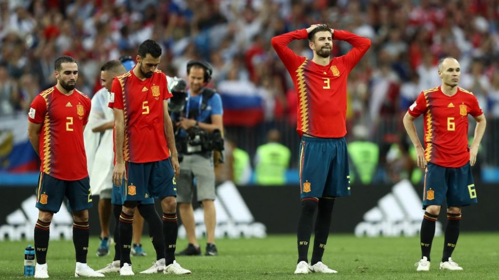 España eliminada por Rusia