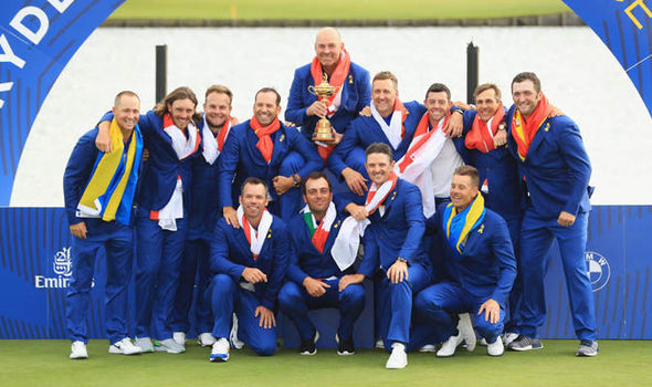 Europa campeona Ryder Cup 2018