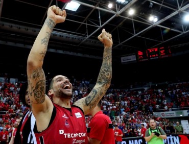 Nacho Martín celebra el pase a semifinales