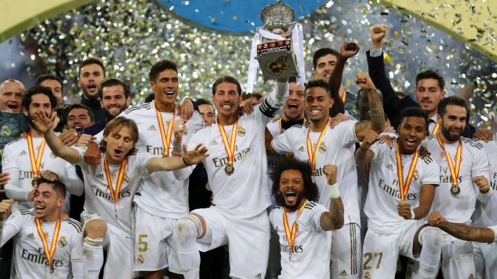 Real Madrid campeón Supercopa España 2020