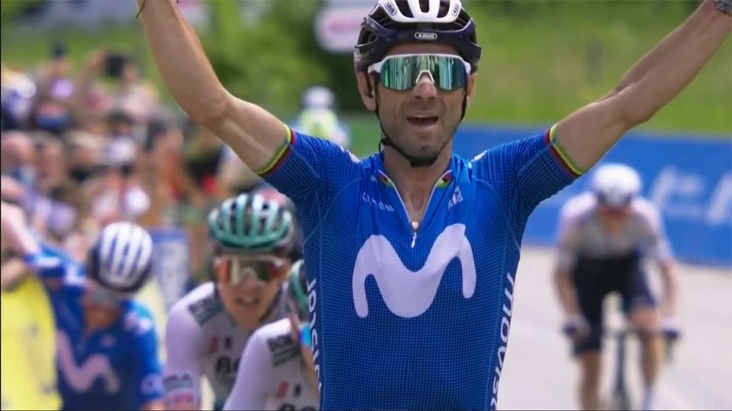 Valverde gana la sexta etapa del Dauphine